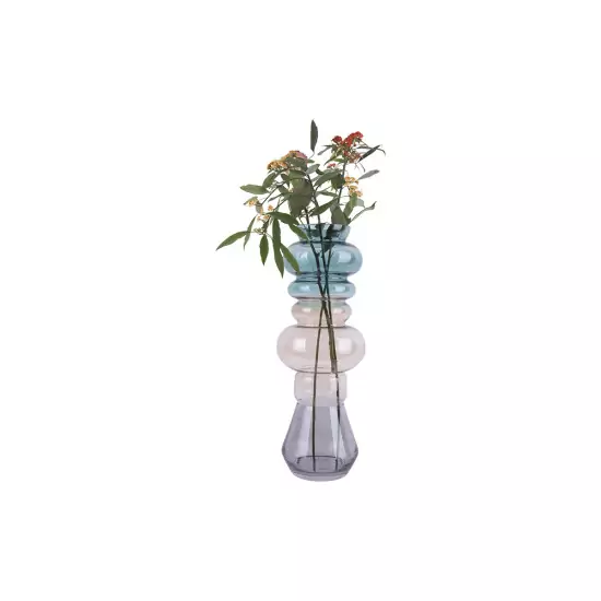 Sada 3 ks – Skleněná váza Morgana Dark L