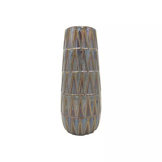 Sada 2 ks – Hnědá keramická váza Nomad