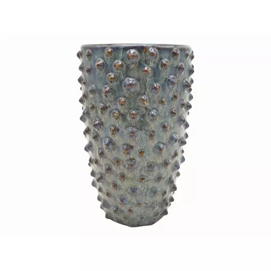 Sada 3 ks – Tmavě šedá keramická váza Spotted
