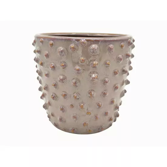 Sada 3 ks – Růžová keramická váza Spotted
