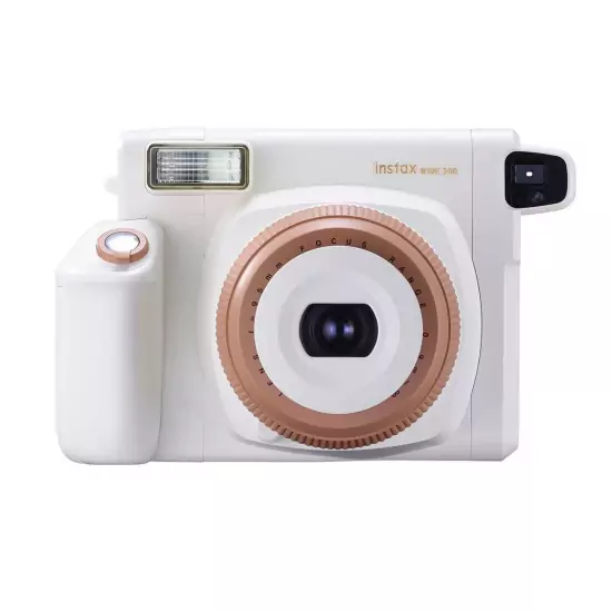Bílý instantní fotoaparát Wide 300