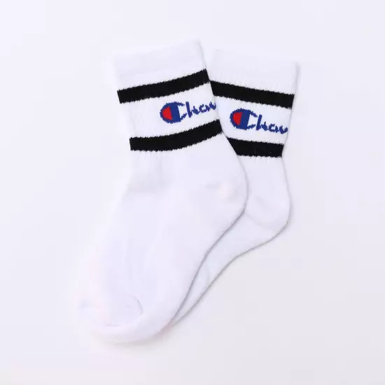 Bílé ponožky Crew Socks