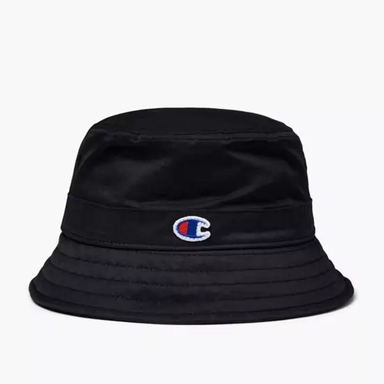 Černý klobouk Bucket Hat