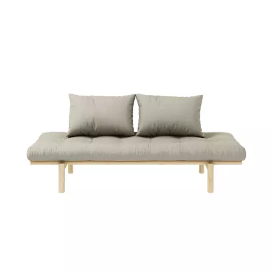Pohovka Pace Daybed – Clear lacquered/Linen