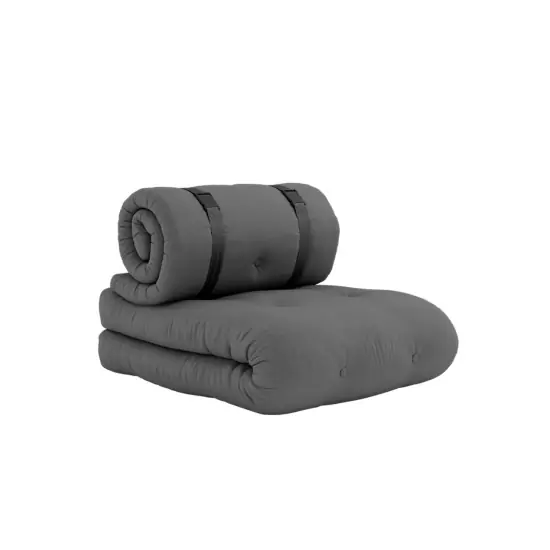 Variabilní exteriérové křeslo Buckle-Up Out™ Chair – Dark Grey/Dark Grey