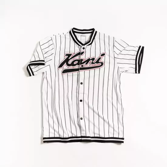 KK Varsity Pinstripe Baseball Shirt