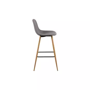 Barová židle Wilma – šedá