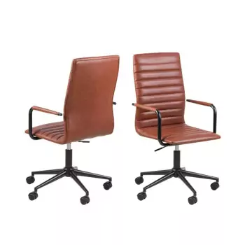 Kancelářská židle Winslow – hnědá