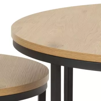 Konferenční stolek Spiro – přírodní