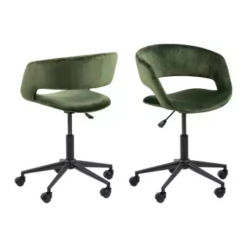 Kancelářská židle Grace – zelená