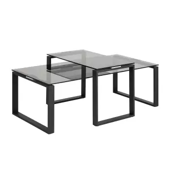 Konferenční stolek Katrine – šedá