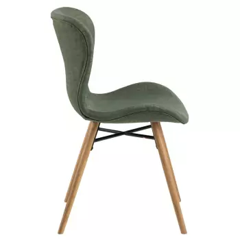Židle Batilda – A1 – zelená