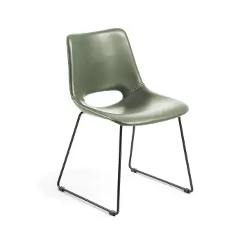 Zelená židle Ziggy