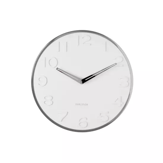 Nástěnné hodiny New Original – bílá