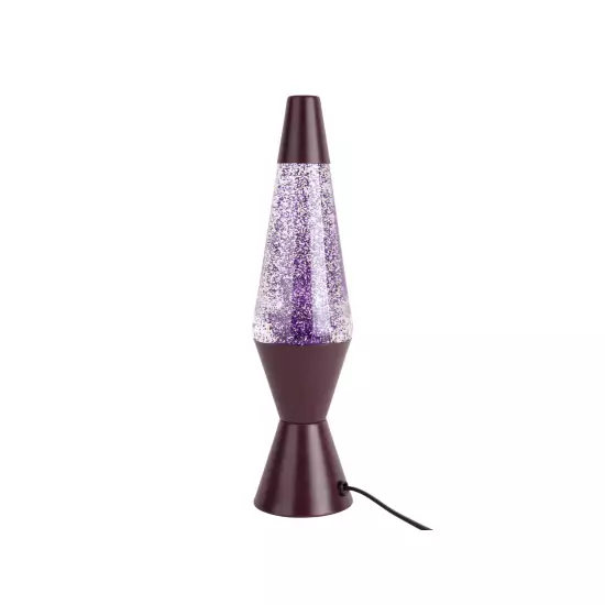 Stolní lampa Glitter – fialová