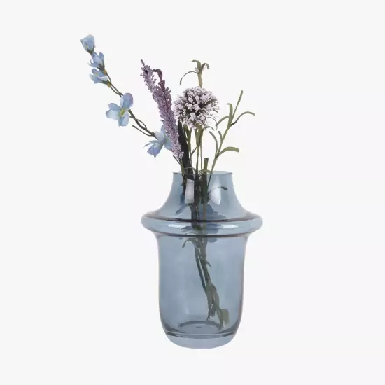 Skleněná váza Prestige – tmavě modrá