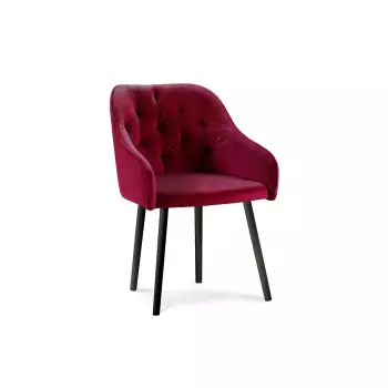 Sametová židle Luisa