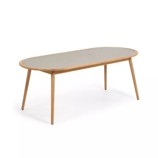 Kulatý stůl Nina – 200 × 90 cm