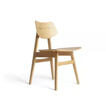Dřevěná židle 1960 – bez polstrování