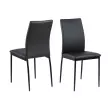 Jídelní židle Demina − černá