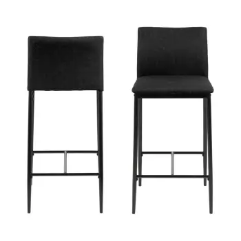 Barová židle Demina − šedá