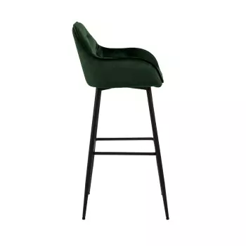 Barová židle Brooke − zelená