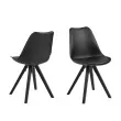Jídelní židle Dima − černá