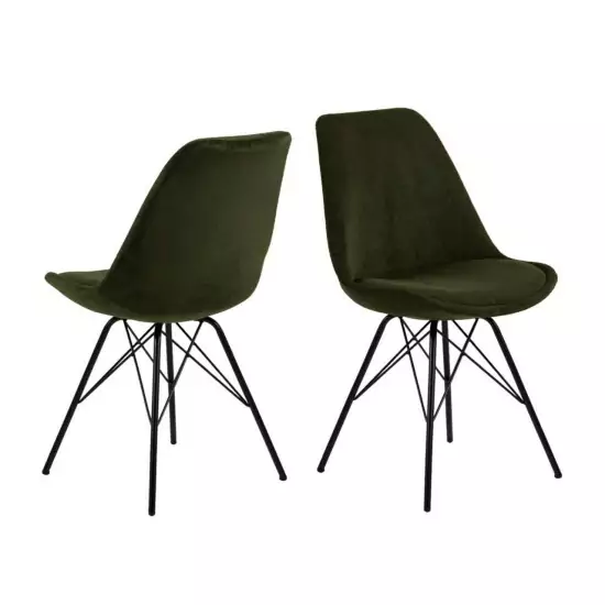 Sada 2 ks − Jídelní židle Eris − zelená