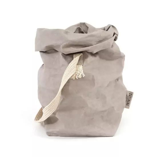 Papírová taška Carry One – světle šedá