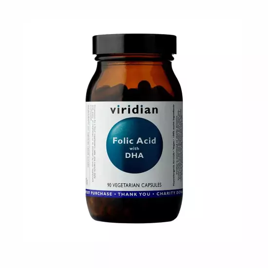 Folic Acid with DHA – 90 kapslí