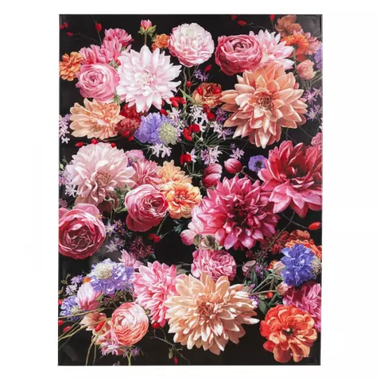 Ručně malovaný obraz Flower Bouquet 120 × 90 cm