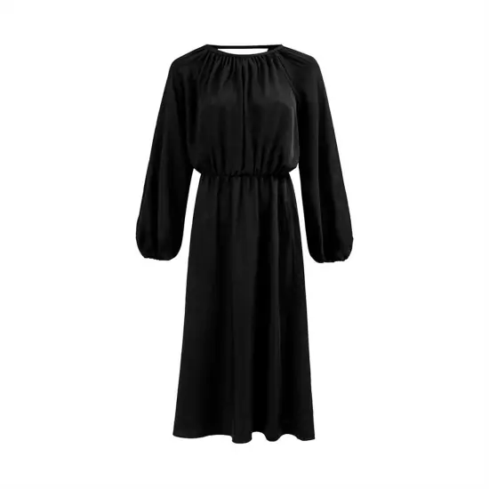Černé šaty LOUVRE – one size