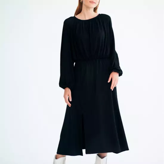 Černé šaty CHICA – one size