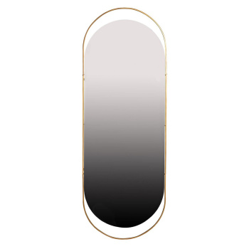 Kovové oválné zrcadlo Sanou – 2. jakost