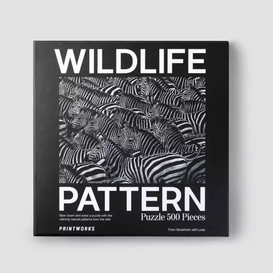 Puzzle – Zebra, Wildlife Pattern