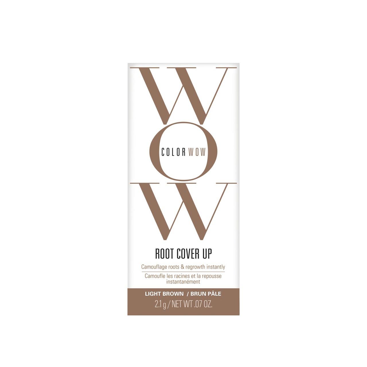 Fotografie Color Wow Root Cover Up Light Brown 2.1 g