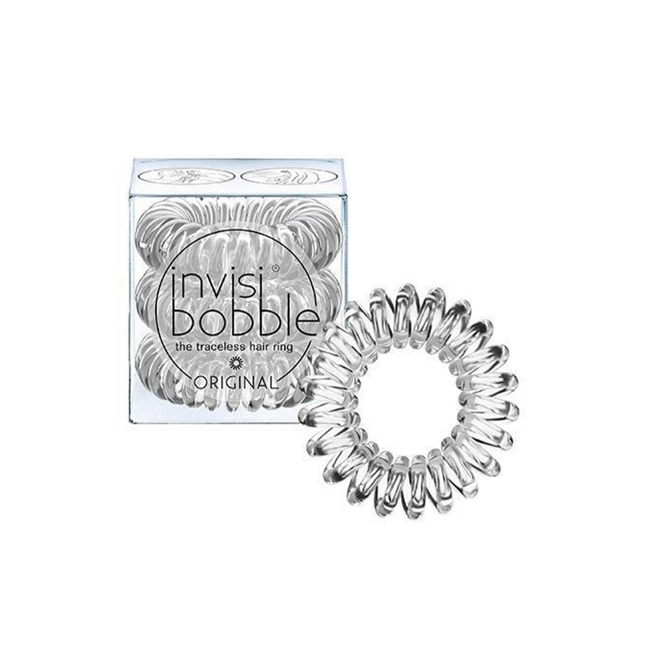 Fotografie Invisibobble Hair Ring gumička průhledná (3 kusy v balení) Invisibobble
