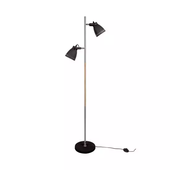 Stojací lampa Mingle – černá