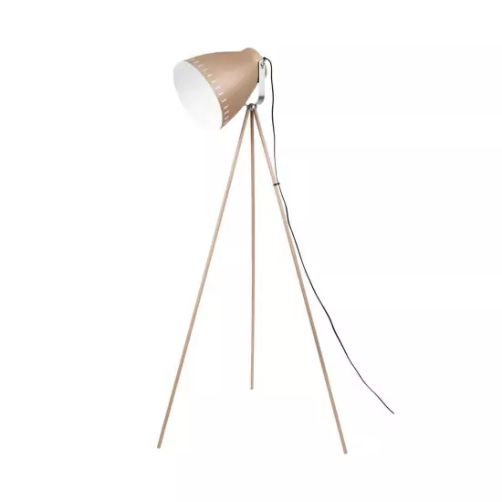 Stojací lampa Mingle trijnohá – hnědá