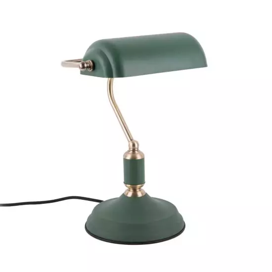 Stolní lampa Bank – zelená