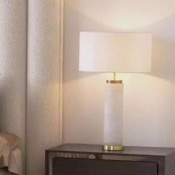 Stolní lampa Newman Alabaster