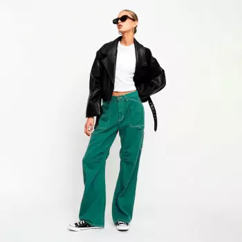 Zelené kalhoty Miami Vice